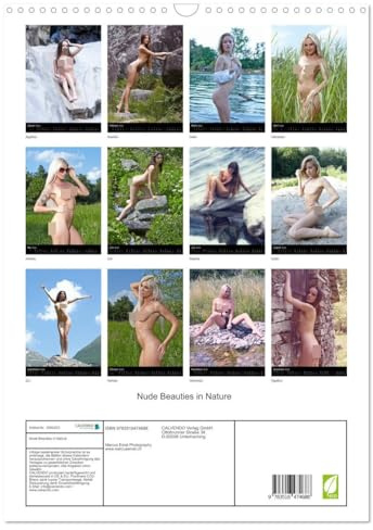 Nude Beauties in Nature (Wandkalender 2026 DIN A3 hoch), CALVENDO Monatskalender: Aktfotografie in der Natur (CALVENDO Erotik)