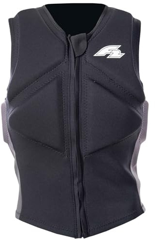 F2 Herren Prallschutz Weste Kite & Surf Weste XXL Schwarz