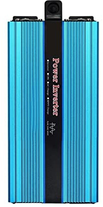 Inversor de Onda sinusoidal Pura 12V 230 Convertidor de Seno Puro 12V a 220 Inversor de Kit de energía con Cargador USB for batería de Banco de energía(1500W,24V,60Hz)