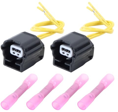 Gutol License Plate Light Connector Cable Adapter Wiring Harness for Laguna 2 Master 3 Megane 2 Trafic 3 Twingo 2 Vel Satis Wind Forfour 453 Fortwo