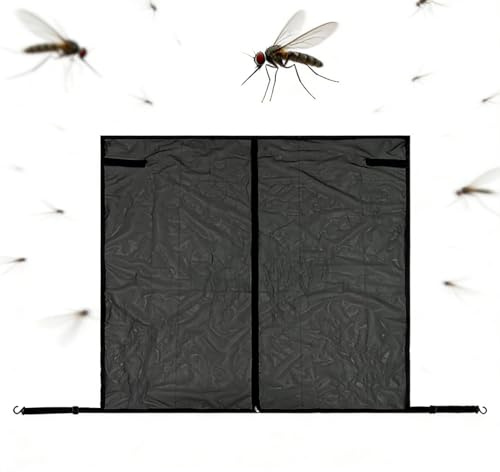 Ihdjasg Malla Protectora Antimoscas para Portón Trasero,Tienda de Campaña Transpirable con Imanes | Pantalla Protectora UV para SUV y Camping,para Vivir Al Aire Libre Viajes por Carretera Furgoneta