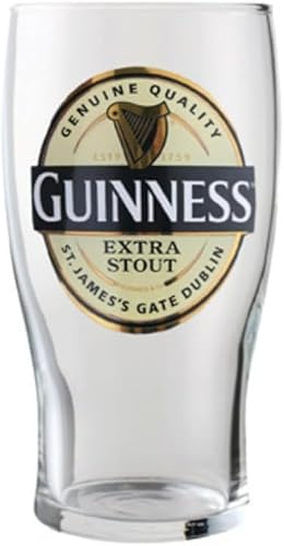 Guinness Extra Stout Pint-Glas, offizielles Bierglas