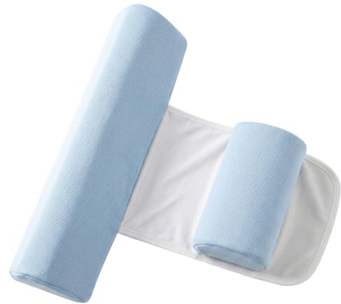 Cuscini Per Il Corpo Della Schiena, Cuscino Antirotolamento Per Il Bambino, Cuscino A Cuneo Morbido Regolabile Per Neonato - Ausilio Per Posizionamento Del Sonno Laterale Con Struttura Traspira