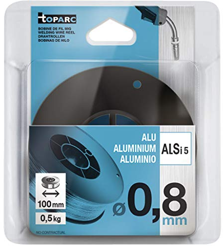 GYS - Bobine de Fil alu Ø 0.8 Alsi5-0.5kg - 100mm - CONSOMMABLE Soudure MIG/MAG
