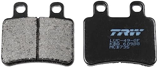 TRW MCB735 Organic Allround Kit de Plaquettes de Frein pour RIEJU NKD 2003-2010 Essieu Arrièreet Autres Motos