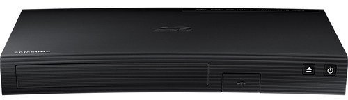 Samsung Blu-ray DVD Disc Player With Built-in Wi-Fi 1080p & Full HD Upconversion, Plays Blu-ray Discs, DVDs & CDs, Plus 6Ft High Speed HDMI Cable, Black Finish