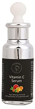 ATMANA Vitamin C-Serum für das Gesicht, Anti-Aging-Serum mit Hyaluronsäure, Vitamin E, Aloe Vera 30 ml.