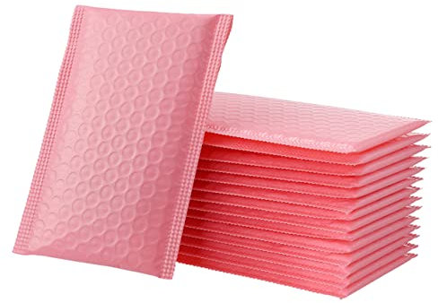 Ciieeo Luftpolstertasche 11x15cm Rosa Stoßfeste Versandtasche Selbstklebend Kleine Verpackung Für Kleinunternehmen