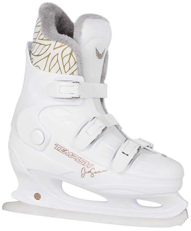 Tempish Recreational Skates Ice Swan W 130000179 Damen Schlittschuhe, weiß, 40 EU