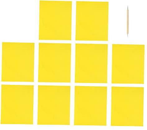 HAPINARY 10stücke Transferpapier Mit Wasserlöslichem Kohlepapier Und Prägestift Zum Nachzeichnen Von Kreuzstichvorlagen Basteln Patchwork Und Präzisem Mustertransfer Für Kreative Diy-anwe