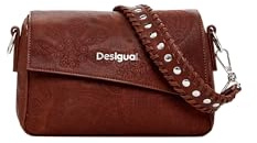 Desigual Women's Accessories PU Hand Bag, Brown