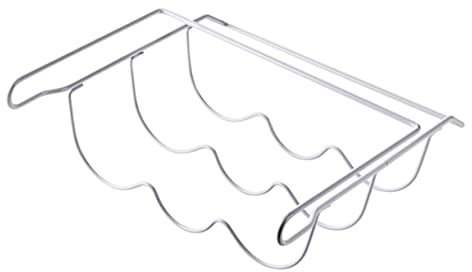 ABOOFAN Refrigerator Storage Rack White Beer Shelf Beverage Bottles Holder for Fridge Organisers Storage Rack