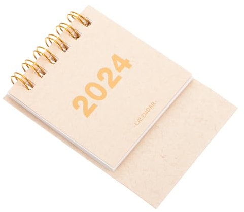 SEWACC 4stücke Tischkalender Design Praktischer Schreibtisch Kalender Für Zuhause Und Büro Hochwertiges Papier Klare Druckqualität Dekoratives Accessoire Für