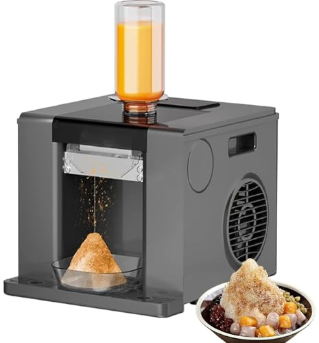 Macchina Commerciale Di Rasoio Per Ghiaccio Da 280 W, Produttore Di Ghiaccio In Fioctoni Di Neve Di Grande Capacità, Pannello Intelligente, Rapida Produzione Di Ghiaccio, Tecnologia Di Riduzione Del