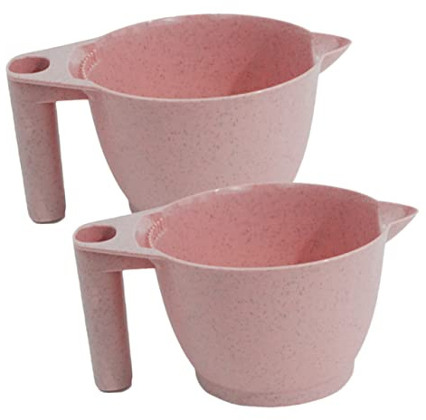 PENIKOKO 2piezas Cuenco Para Tinte De Cabello De Portátil Para Colores Para Peluquería Uso Salón De Belleza