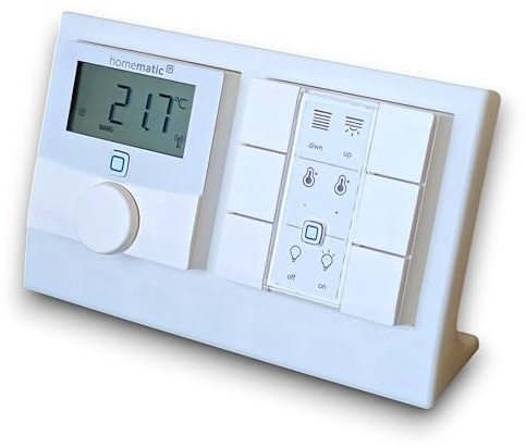 Halterung Doppel kompatibel mit Homematic IP Box Aufsteller Ständer Standfuß Tisch Halter Zubehör Sensor Infrarot Bewegungs Melder Rolladen (1)