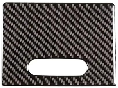 AEIOUPMMA Pannello Decorativo Adesivo per Copertura accenditore Auto in Fibra di Carbonio per Toyota Corolla 2014-2018