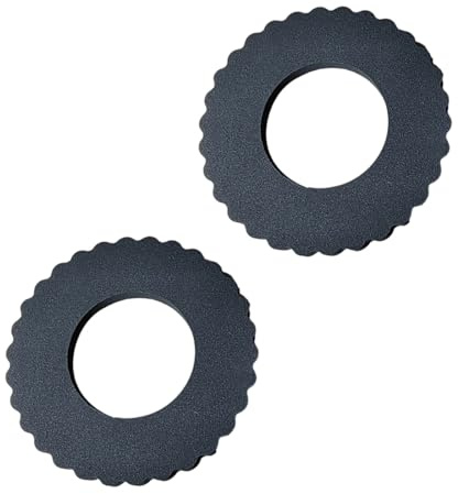 VONJUMA 2 Pcs Moosgummi Polsterring 120 X 60 Mm Kompatibel Mit Simson S50 S51 S70 Kr51 Sr50 Sr80 Sr4-Serie Tankdeckel Tankschutz Polster Schwarz