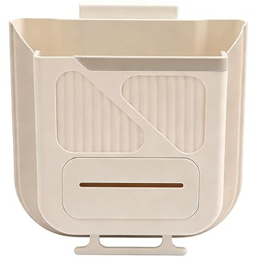 Genérico Cubo Basura De La Cocina,Contenedor Plegable Para Basura - Cubo con Abertura Amplia,Para Lavandería Cocina Dormitorio Oficina Fregadero Encimera