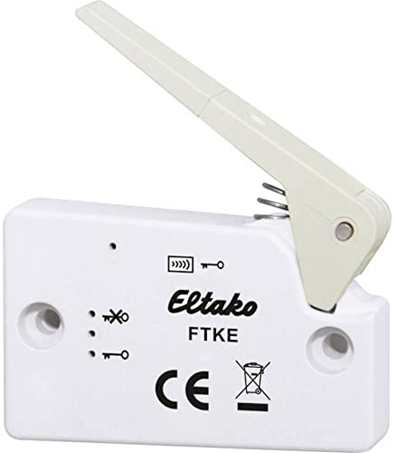 Eltako Funksensoren mit Energie-Generator, Fenster-Türkontakt, 1 Stück, reinweiß, FTKE-RW
