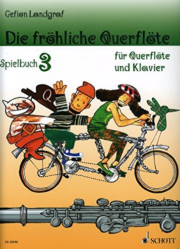 Die froehliche Querfloete - Spielbuch 3 - arrangiert für Querflöte - Klavier [Noten / Sheetmusic] Komponist: LANDGRAF GEFION [Gebundene Ausgabe]