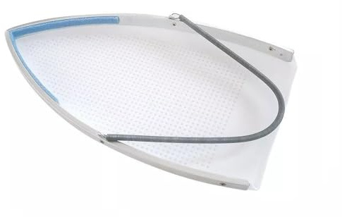EOLO Soletta Teflon bordata in alluminio Misura S professionale + Feltro Pulizia