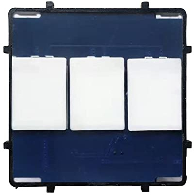 BSEED EU Standard Dimmer Schalter 1 Fach 1 Weg Touch Lichtschalter mit LED-Anzeige