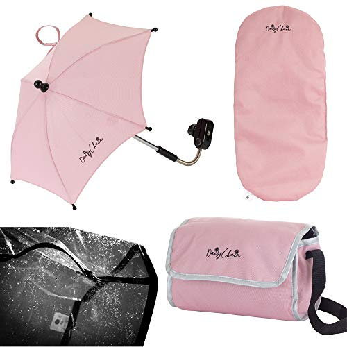 Daisy Chain Dolls Dockvagn Tillbehörspaket (Classic Pink)