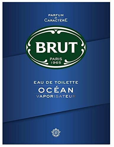 BRUT - Eau De Toilette Vaporisateur Océans 100Ml - Lot De 3 - livraison offerte