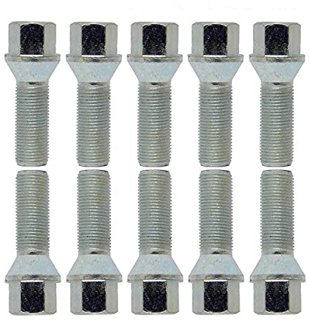 10 Radschrauben Radbolzen Kegelbund M12x1,5 32mm 10-KE121532