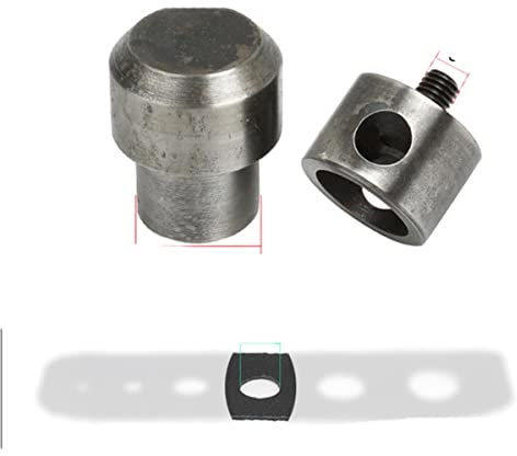 Emporte-pièce en métal et œillets pour perforer à la main, presse, outil pour vêtements et maroquinerie 22 mm