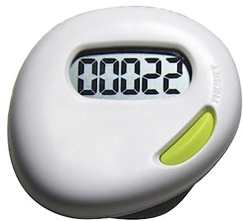 Milisten Heart-shaped Precision Pedometer Sports Pedometer Fitness Information Tool for Running Walking Exercise Tracking Activity Tracker for Men Women