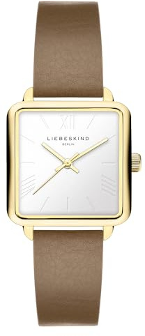 Liebeskind Berlin Damen Analog Quarz Armbanduhr mit Edelstahlarmband LT-0150-MQ