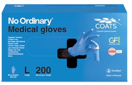 NoOrdinary Coats Nitrilhandschuhe, Größe L, 200 Stück