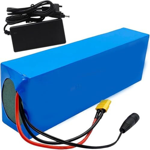 48V 6Ah 8Ah 10Ah 13Ah 15Ah 20Ah 21Ah Ebike Batería, E-Bike Batería Litio-Ion 48V 20AH para 1000W 750W 500W 350W 200W Bicicleta Eléctrica Scooter Motor con Cargador 48V 13Ah,XT60+DC