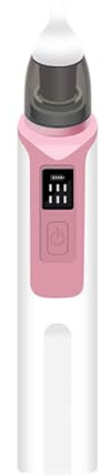 Ohulelks Aspirador Nasal Silencioso, Eléctrico, para Bebés, con Succión Nasal, Ideal para Bebés y Niños Pequeños. Limpia la Congestión Nasal A