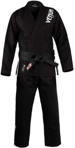 VENUM Contender 3.0 (380 gsm) Kimono BJJ - Negro - A2.5