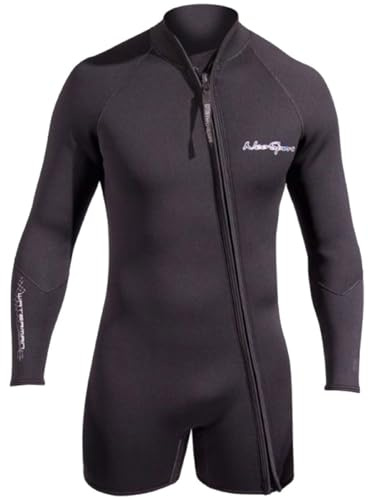 NeoSport Men's Neoprene 5mm Waterman Wetsuit Jacket, Medium