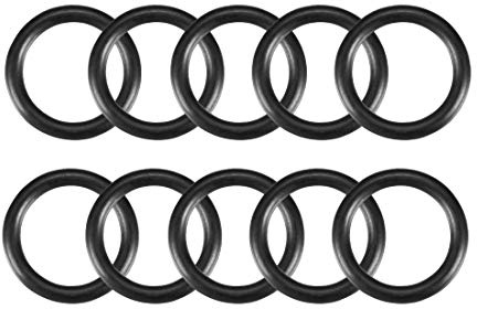 sourcing map O Ringe Dichtungsringe 18x13x2,5mm NBR 10 Stück | Wasserhahn Spülventile Waschbecken Duschablauf Hydraulik Rohrschlauch Rund Gummi Dichtung O Ring Seals Unterlegscheibe