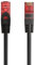 Ewent Cavo di Rete Patch Cat 6 U/UTP, AWG 24/7, 2 Connettori RJ45, 2m, Nero