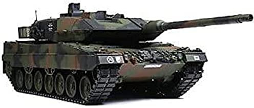 TAMIYA 300056020 - Carro armato Leopard 2A6 Full Option Kit, 1:16, 4 Canali, 40 MHz, telecomandato con suoni e luci