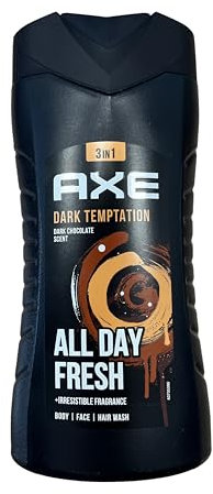 3er Pack - Axe Men Duschgel 3in1 Dark Temptation - 250 ml
