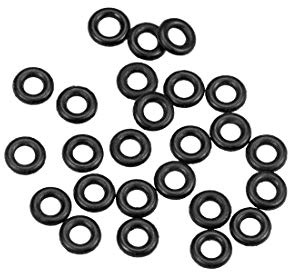 sourcing map O-ringar nitrilgummi 1,2 mm–49 mm innerdiameter 1 mm–2 mm bred tätning 1,8 mm x 3,8 mm x 1 mm