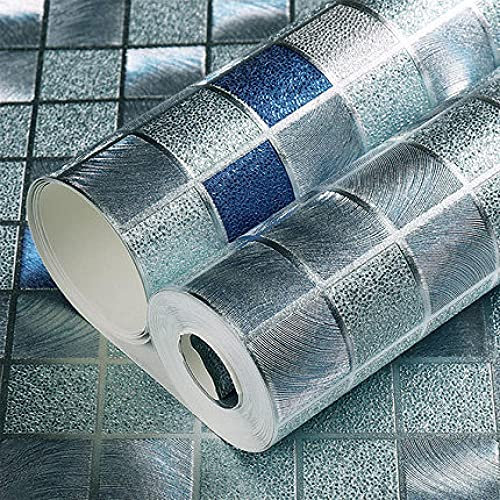 ZZDXL Papier Peint Plaid Bleu Papier Peint Intissé 3D Papier Peint Chambre Enfant Moderne,Classique,Opulent Décoration Murale Pour Chambre À Coucher, Salon Ou Cuisine 10, X 0,53M