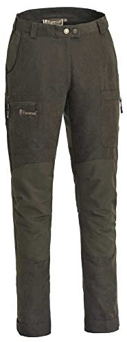 Pinewood 3986 Caribou Hunt Extreme Damen Hose Wildlederbraun/D. Olive (244) 42