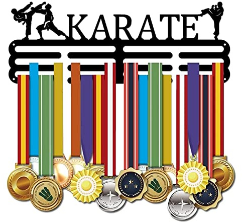 SUPERDANT Medaillen Aufbewahrung Medaillen Halter Sport Medaillenhalter Aufhänger Schwarzer Wandmontage Hängend Medaille Aufhängedekor Geschenke für Sportler Kinder
