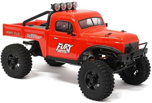 s-idee FX118 Fury Wagon RTR rojo FURITEK Brushless 1/18 RC Crawler Kit