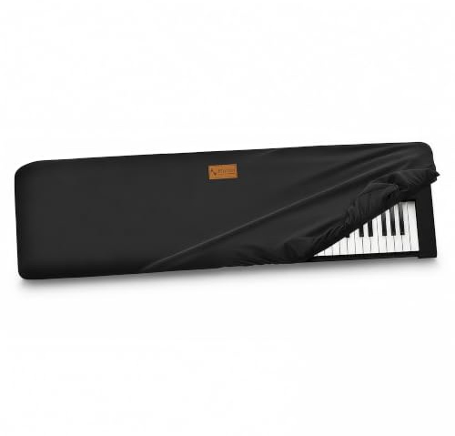 Musiin Staubschutz für Klaviertastatur und Synthesizer mit 88 Tasten, kompatibel mit Roland JUNO-DS88, FA-08, KORG KROME-88, KROSS 88MB, Luxus-Chinlon staub- und kratzfest, maßgeschneiderte Passform