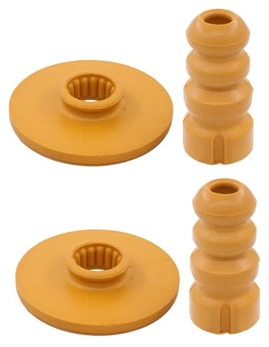 Anschlagpuffer Gummianschlag Gummipuffer Stoßdämpfer Federbein Federung Anschlaggummi Blattfeder Federteller Gummilager Puffer Gummi Block Hinterachse hinten links und rechts für Viano W639 Vito W639