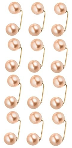 SAFIGLE 12stücke Teiliges Faux Brosche Sicherheitsverschluss Für Kragen Schal Rock Kleidungsaccessoires Für Damen Für Hochzeiten Und
